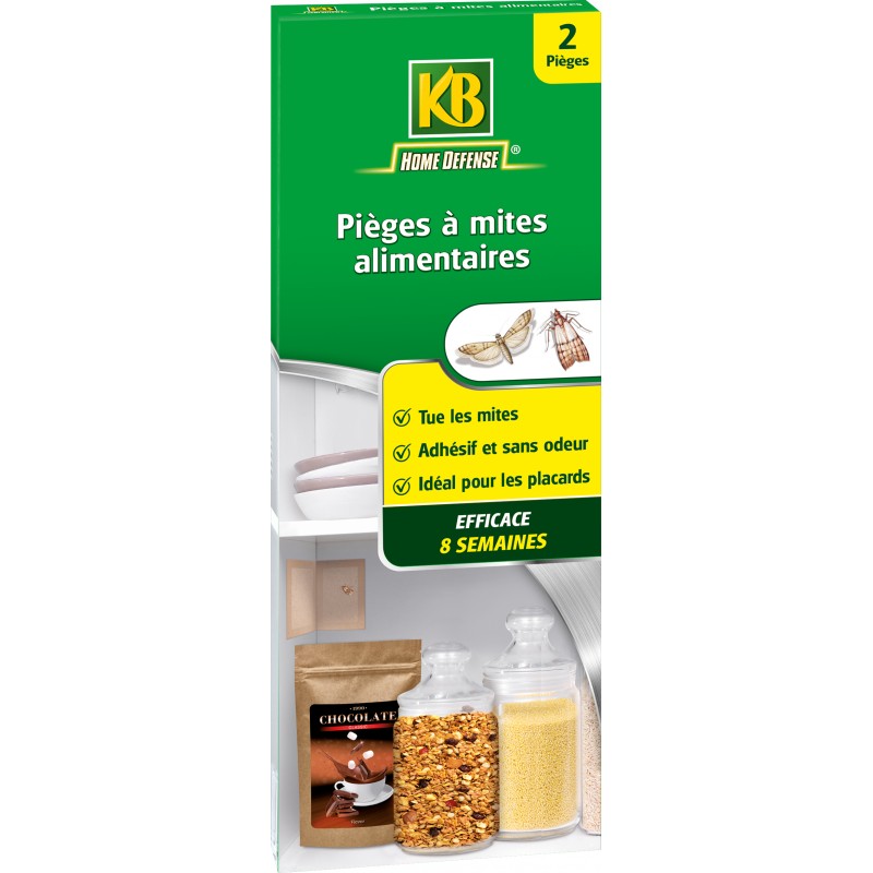 Piège Glu Anti-Mites Alimentaires Placard Cuisine